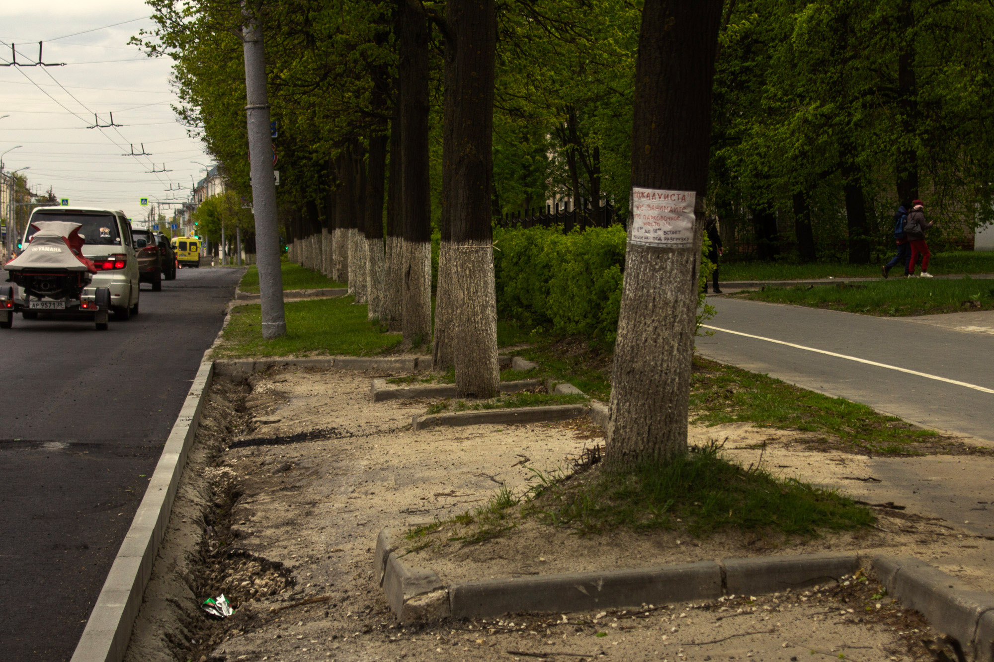 Улицу Горького оставят без парковочных карманов | 13.05.2024 | Владимир -  БезФормата