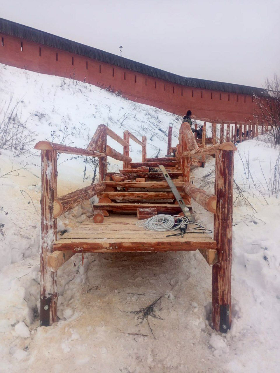 Киржач подарил Суздалю к тысячелетию деревянный мост | 22.01.2024 |  Владимир - БезФормата